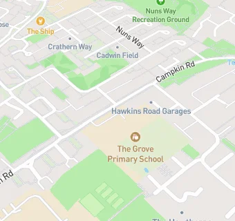 map for The Grove Primary School