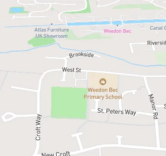 map for Fresh Start Catering Weedon Bec Prim