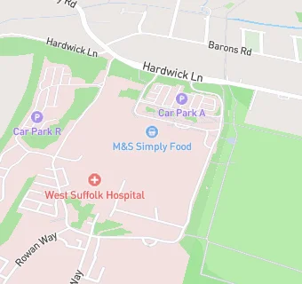 map for W H Smiths