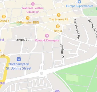 map for Premier Inn Swan Street