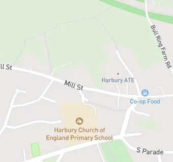 map for Harbury C E Combined School