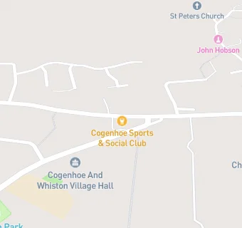 map for Cogenhoe Sports & Social Club