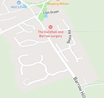 map for Barrow Surgery