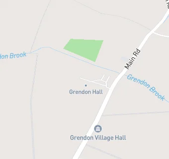 map for Grendon Hall