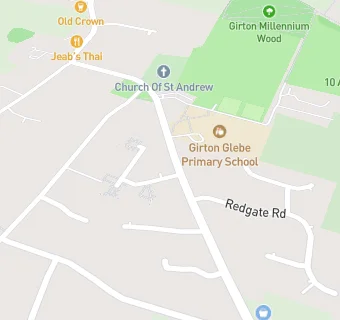 map for Girton Village Day Nursery