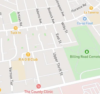 map for R A O B Club