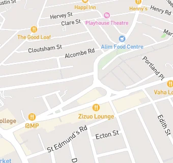 map for Abington Square