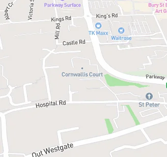 map for Caterplus @ Cornwallis Court