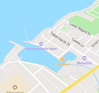 map for t/a The Harbourmaster Hotel