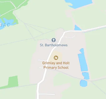 map for Grimley and Holt CofE Primary School