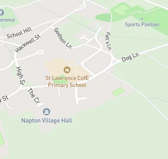 map for Napton Victory Club