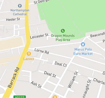 map for Lorne Road Mini Market