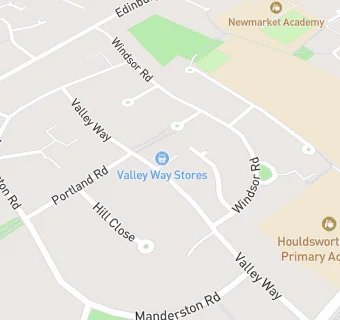 map for Valley Way Stores