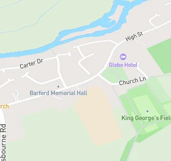 map for Barford St Peter's CofE Primary School