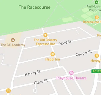 map for Happi Inn
