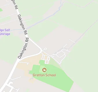 map for Gretton School