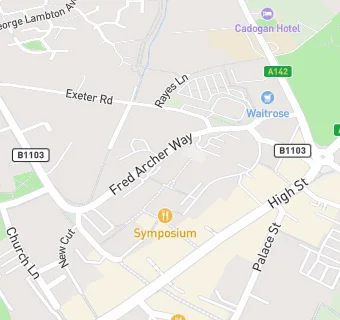 map for Superdrug Pharmacy