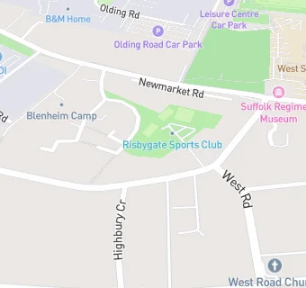 map for RISBYGATE CLUB