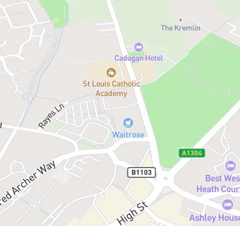 map for Waitrose Limited