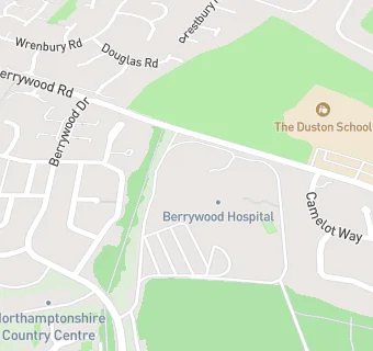 map for Berrywood Hospital