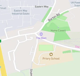 map for Priory School