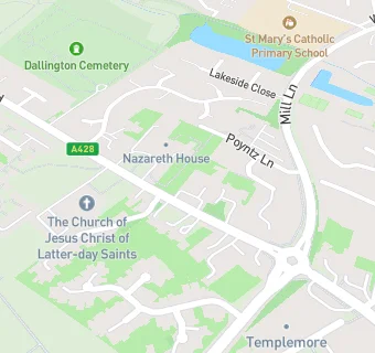 map for St Andrews Methodist Church