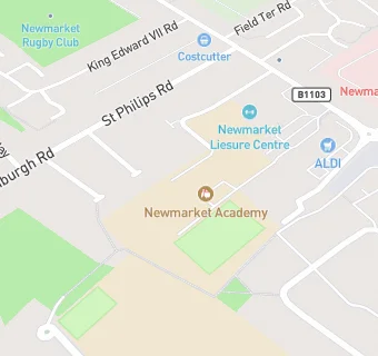 map for Caterlink at Newmarket Academy