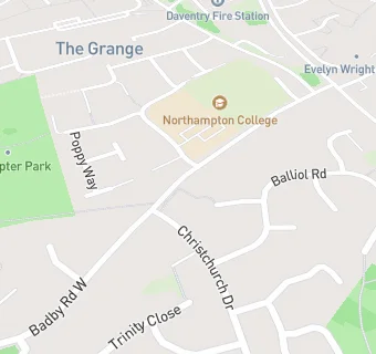 map for Northampton College