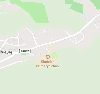 map for Shobdon Primary School