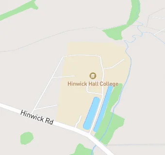 map for Hinwick Hall College