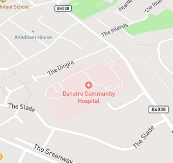 map for Danetre Medical Practice