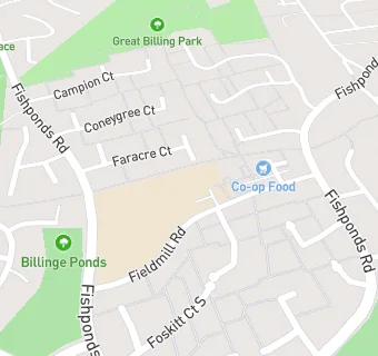 map for Bellinge Primary School