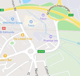 map for Premier Inn