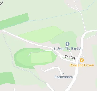 map for Feckenham Cricket Club