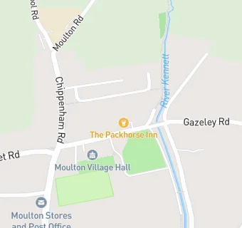 map for The Packhorse Inn