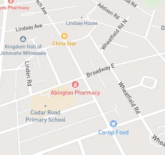 map for Abington Pharmacy