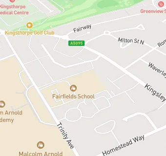 map for Fairfields School