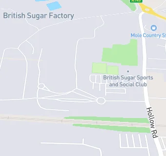 map for British Sugar Sports & Social Club