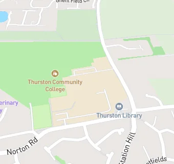 map for Thurston Community College