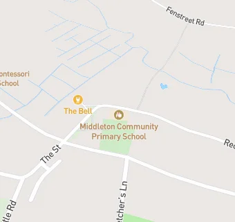 map for Middleton Community Primary School