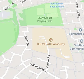 map for DSLV E-ACT Academy