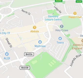 map for Waitrose