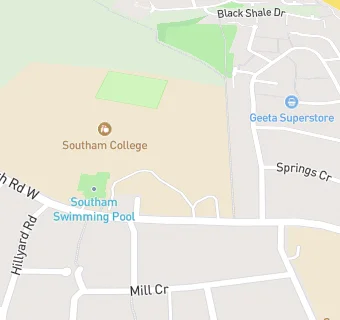 map for Southam College