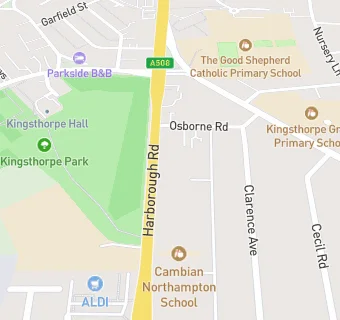 map for Queens Park Dental Practice