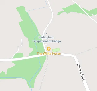 map for The White Horse