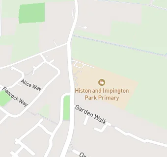 map for Histon and Impington Park Primary School