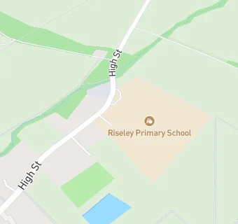 map for Riseley CofE Primary School