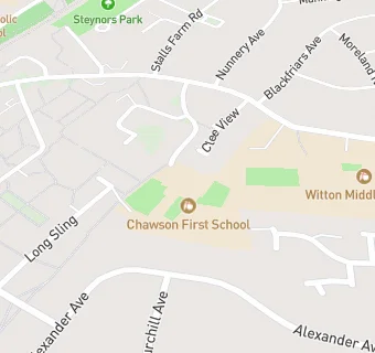 map for Chawson First School