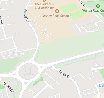 map for Daventry Hill School