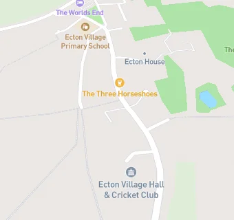 map for Ecton Village Hall - Ecton Brew